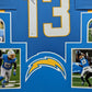 Framed San Diego Chargers Keenan Allen Signed Jersey Beckett Coa
