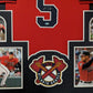 Framed Atlanta Braves Freddie Freeman Autographed Signed Jersey Lojo Sports Holo