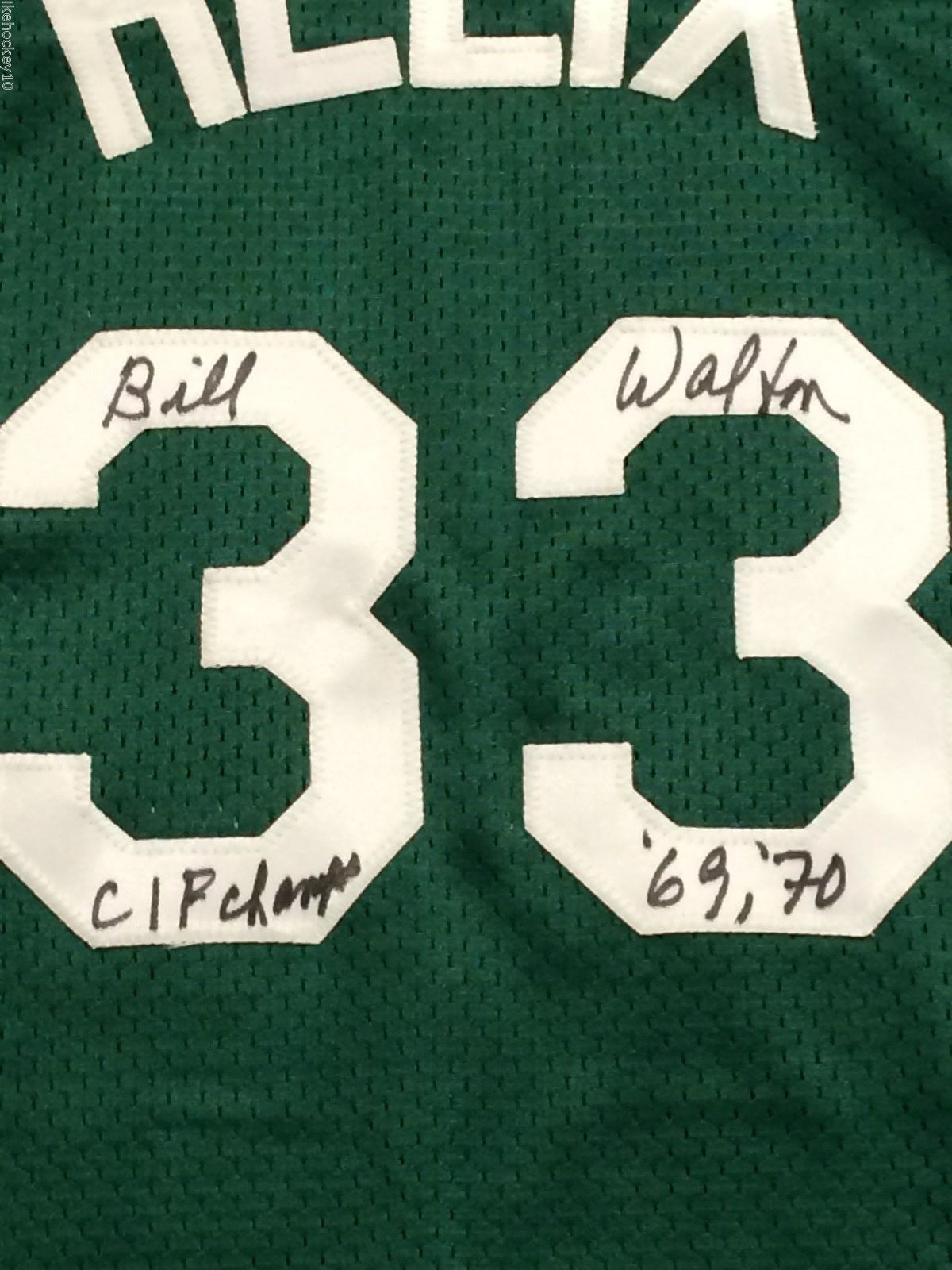 Bill Walton Autographed Signed Inscribed Helix High School Jersey  Holo