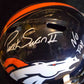 Denver Broncos Pat Surtain Ii Signed Insc Speed Replica Full Size Helmet Jsa