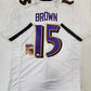 Baltimore Ravens Marquise Brown Autographed Signed Jersey Jsa  Coa