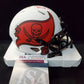Tampa Bay Bucs Dexter Jackson Autographed Inscribed Lunar Mini Helmet Jsa Coa