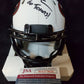 Houston Texans Daesean Hamilton Signed Inscribed Lunar Mini Helmet Jsa Coa