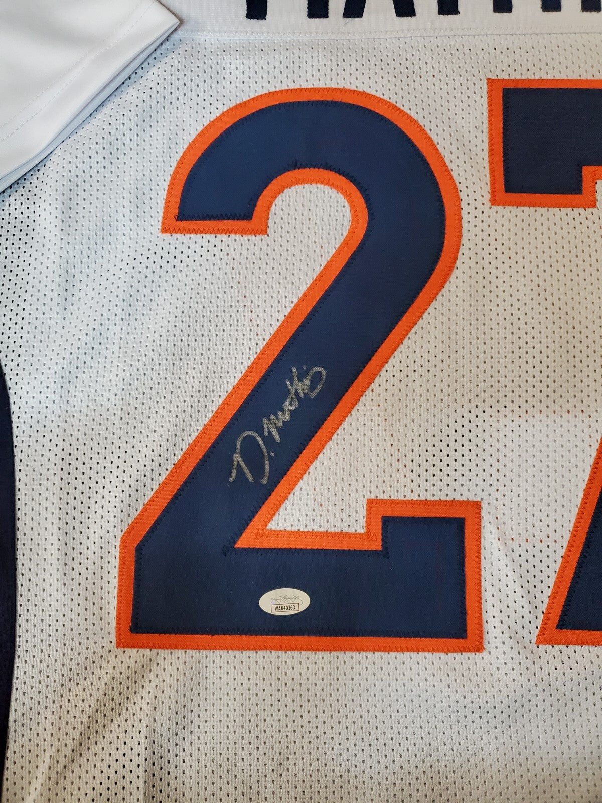 Denver Broncos Damarri Mathis Autographed Signed Jersey Jsa Coa