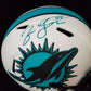 Jason Taylor Signed Miami Dolphins Full Size Lunar Replica Helmet Jsa Coa