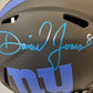Daniel Jones Signed N.Y. Giants Full Size Speed Eclipse Replica Helmet Bas Coa