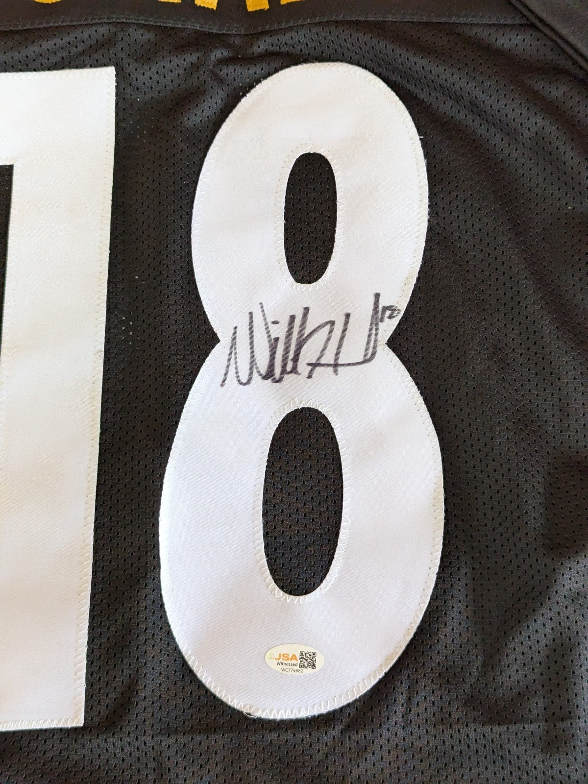 Pittsburgh Steelers Will Howard Autographed Signed Jersey Jsa  Coa