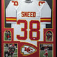 Framed Kansas City Chiefs L'jarius Sneed Autographed Signed Jersey Jsa Coa