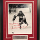 MVP Authentics Framed Signed Inscribed Bobby Hull Canada 11X14 Photo Jsa Coa 270 sports jersey framing , jersey framing