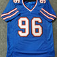 Buffalo Bills Carlos "Boogie" Basham Jr Autographed Signed Jersey Jsa Coa