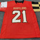 Sean Davis Custom Unsigned Maryland Terrapins Jersey