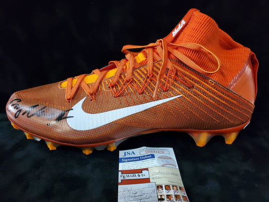 Greg Newsome Ii Autographed Signed Cleat Jsa Coa