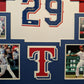Framed Texas Rangers Adrian Beltre Autographed Signed Jersey Jsa Coa