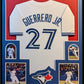 Framed Toronto Blue Jays Vladamir Guerrero Jr Autographed Signed Jersey Jsa Coa