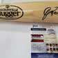 Oswald Peraza Autographed Signed Baseball Bat Jsa Coa