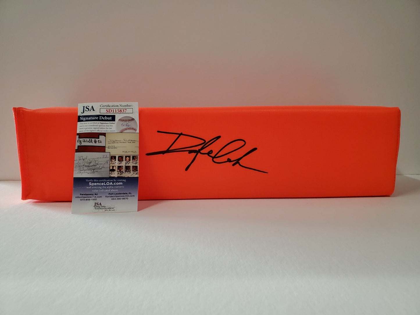 Odafe Jayson Oweh Autographed Signed Pylon Jsa Coa