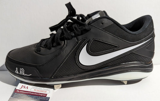 Cleveland Guardians Steven Kwan Autographed Signed Cleat Jsa Coa