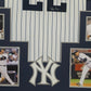 Framed New York Yankees Robinson Cano Autographed Signed Jersey Psa Coa