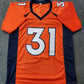 Denver Broncos Justin Simmons Autographed Signed Jersey Jsa  Coa