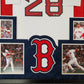 Framed Suede Jd Martinez Autographed Signed Boston Red Sox Jersey Fanatics Holo