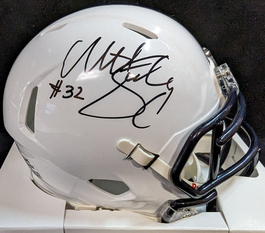 Penn State Nittany Lions Matt Suhey Autographed Signed Mini Helmet Jsa Coa