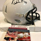 Jason Cabinda Autographed Signed Penn State Mini Helmet Jsa Coa