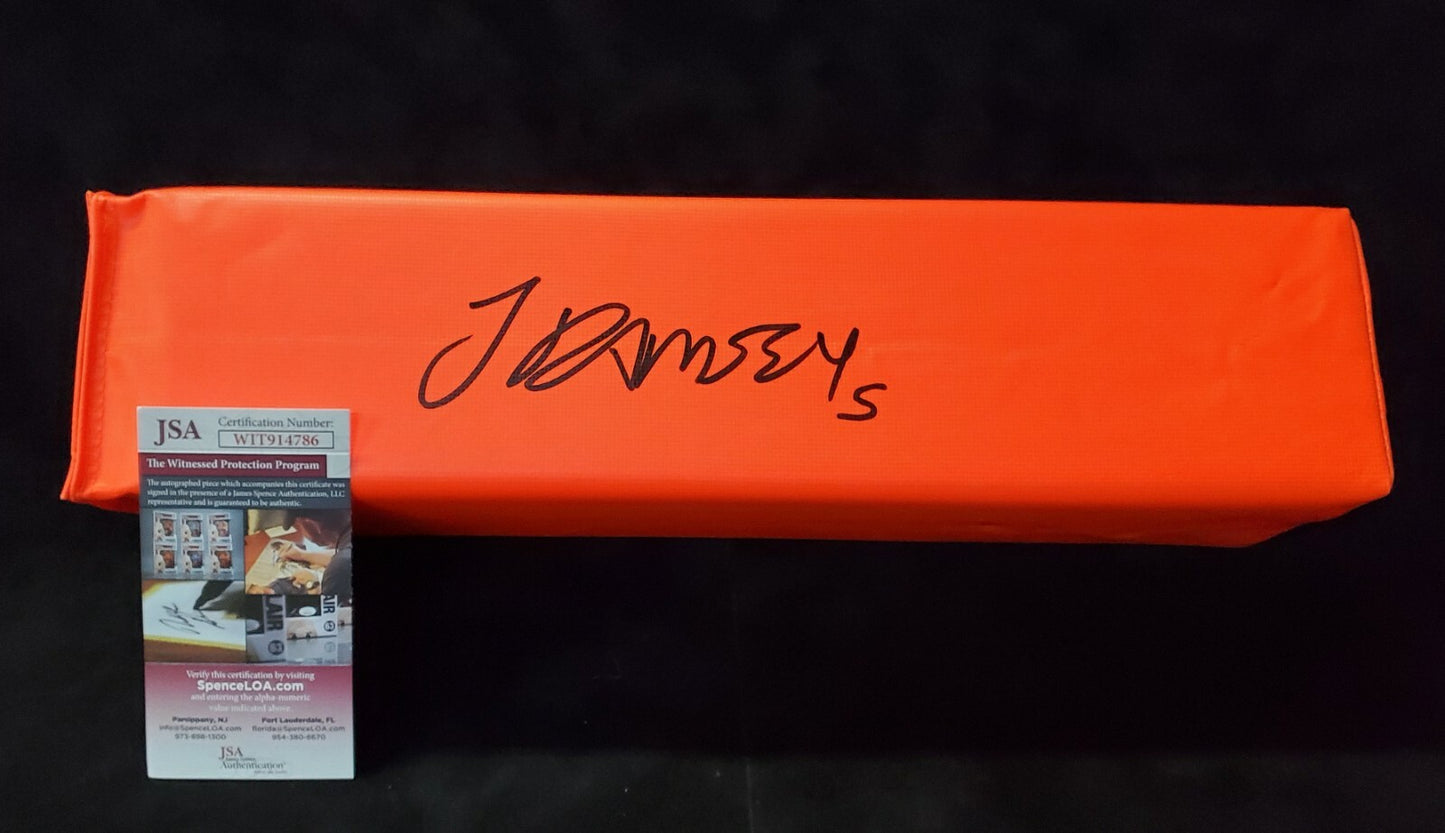 Jalen Ramsey Autographed Signed End Zone Pylon Jsa Coa