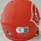 Brian Urlacher Signed Chicago Bears Lunar Amp Alt Mini Helmet Beckett Coa