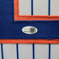 Framed New York Mets Luisangel Acuna Autographed Signed Jersey Jsa Coa