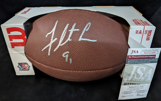 Philadelphia Eagles Fletcher Cox Autographed Signed Football Jsa Coa