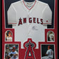 Framed Anaheim Angels Bartolo Colon Autographed Inscribed Jersey Psa Coa