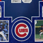Suede Framed Chicago Cubs Ryne Sandberg Autographed Inscribed Jersey Jsa Coa