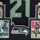 Framed Seattle Seahawks Devon Witherspoon Autographed Signed Jersey Jsa Coa