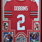 Framed Ohio State Buckeyes Jk Dobbins Autographed Signed Jersey Jsa Coa