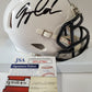 Penn State Autographed Signed Odafe Jayson Oweh Speed Mini Helmet Jsa Coa