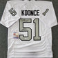 Las Vegas Raiders Malcolm Koonce Autographed Inscribed Jersey Jsa Coa