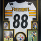 Framed Pittsburgh Steelers Pat Freiermuth Autographed Signed Jersey Beckett Holo