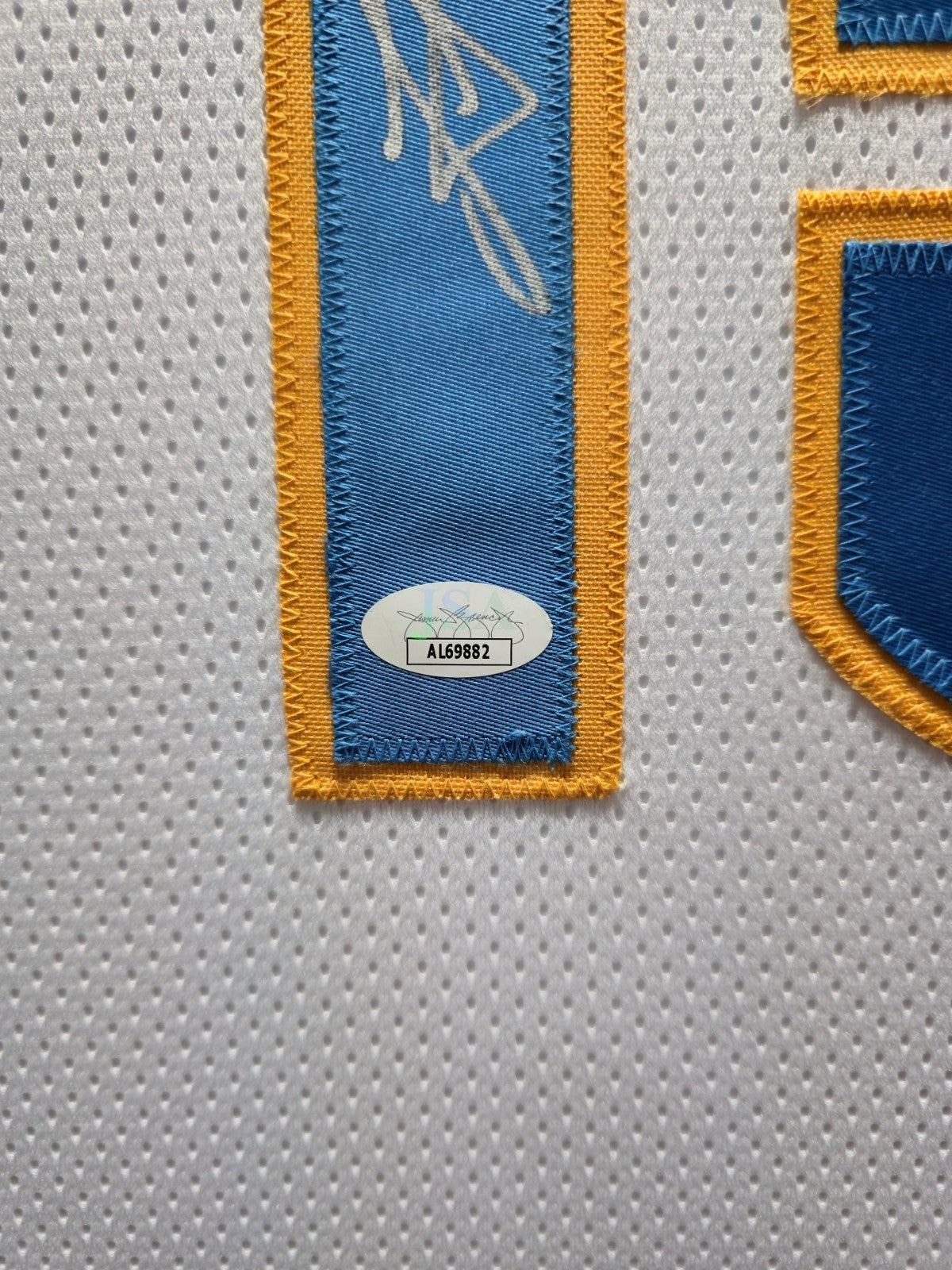 Framed Denver Nuggets Nikola Jokic Signed Autographed Jersey Jsa Coa