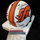 Denver Broncos Clinton Portis Autographed Signed Lunar Mini Helmet Jsa Coa