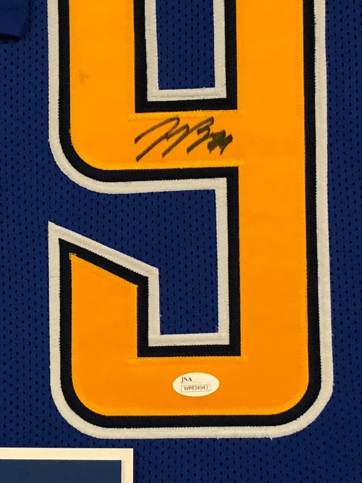 Framed San Diego Chargers Joey Bosa Autographed Signed Jersey Jsa Coa