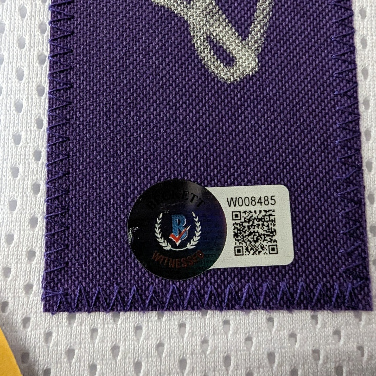 Framed Minnesota Vikings Dalvin Cook Autographed Signed Jersey Beckett Holo