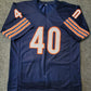 Chicago Bears Gale Sayers Autographed Signed Jersey Psa Coa