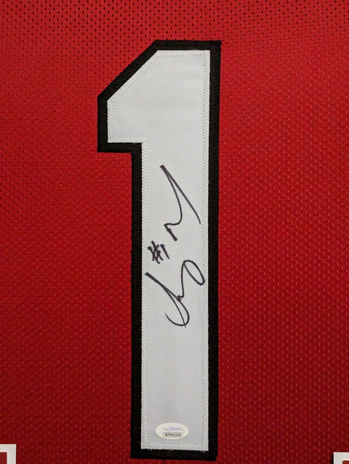 MVP Authentics Framed Georgia Bulldogs Sony Michel Autographed Signed Jersey Jsa Coa 450 sports jersey framing , jersey framing