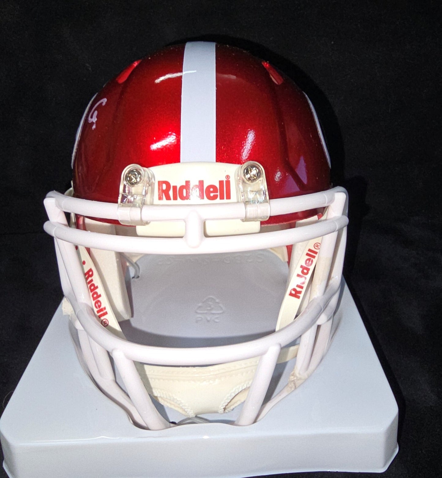 Georgia Bulldogs Elijah Griffin Autographed Signed Flash Mini Helmet Jsa Coa