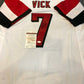 Atlanta Falcons Michael Vick Autographed Signed Jersey Jsa Coa