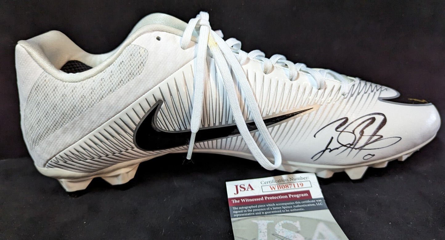 New York Giants Brian Burns Signed Cleat Jsa Coa
