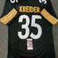 Pittsburgh Steelers Autographed Signed Dan Kreider Jersey Jsa  Coa