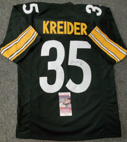 Pittsburgh Steelers Autographed Signed Dan Kreider Jersey Jsa  Coa