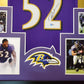 MVP Authentics Framed Baltimore Ravens Ray Lewis Autographed Signed Jersey Beckett Holo 382.50 sports jersey framing , jersey framing