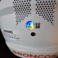 Denver Broncos Pat Surtain Ii Signed 2X Insc Replica Full Size Helmet Beckett
